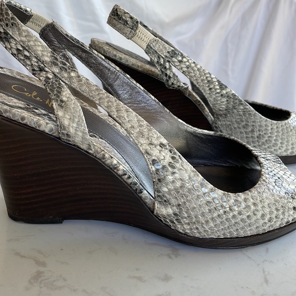 Cole Haan Women’s Size 11 Faux Snakeskin - Picture 4 of 7